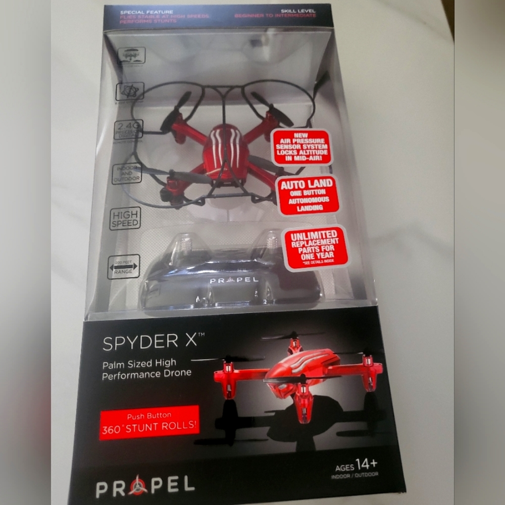 Propel Spyder X Palm sized High Performance Drone